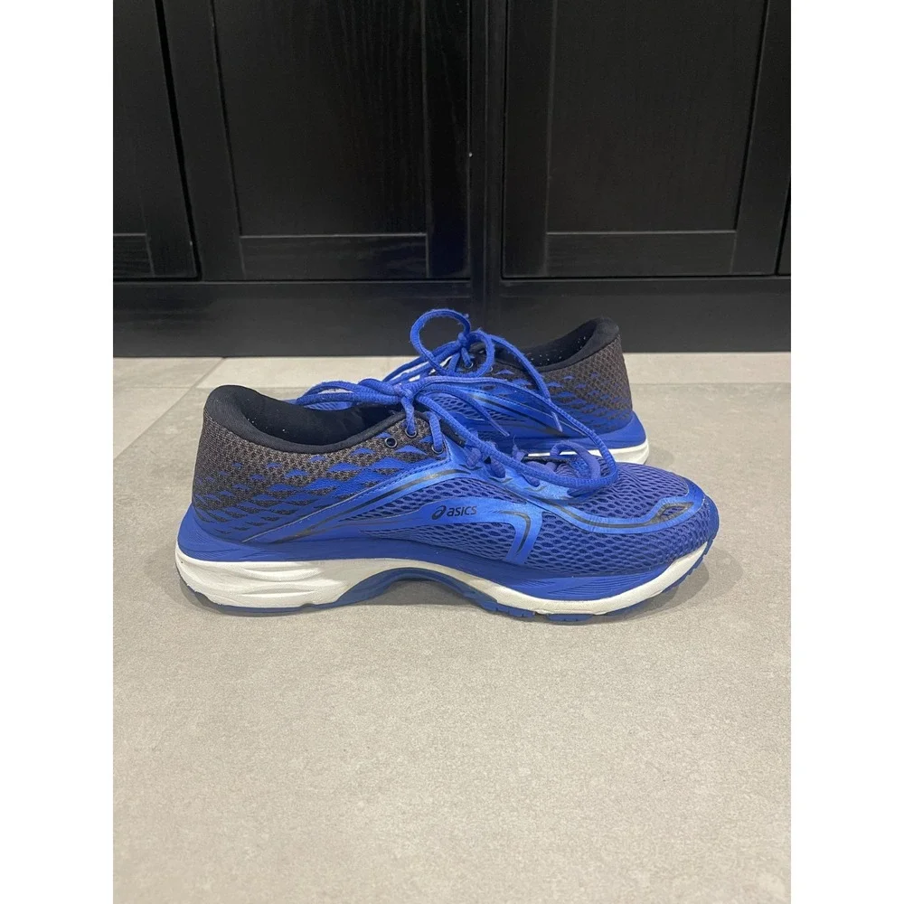 Asics Gel Cumulus 19 Shoes Blue Womens 8.5 Running Sneakers T7B8N Athletic